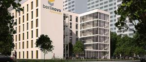 Dieses Studentenwohnheim wird in der Storkower Straße in Lichtenberg gebaut.