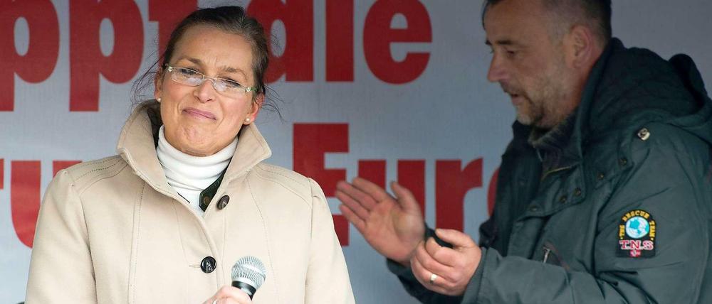 Pegida-Anführer Tatjana Festerling, Lutz Bachmann