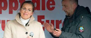 Pegida-Anführer Tatjana Festerling, Lutz Bachmann