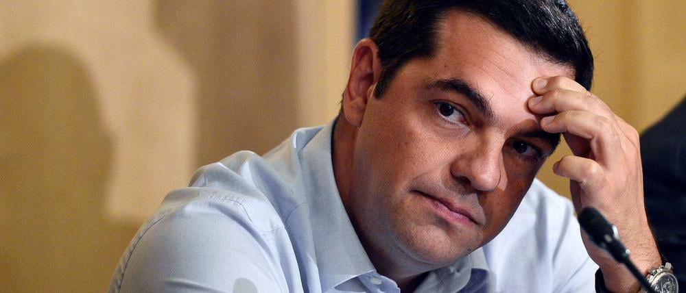 Der griechische Premier Alexis Tsipras steht weiter unter großem Druck.