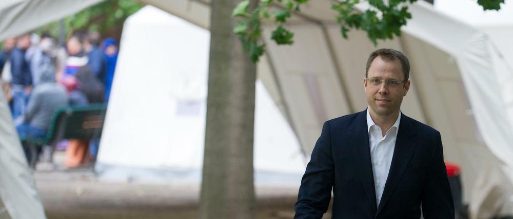 In der Flüchtlingskrise musste Mario Czaja lernen, dass er mit Vorsicht nicht weiterkommt. Heute sagt er: "Ich hätte früher mehr Druck machen müssen."
