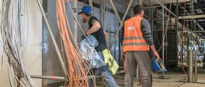 Imtech ist am BER für Heizung, Lüftung, Sanitär und Elektroarbeiten zuständig. 