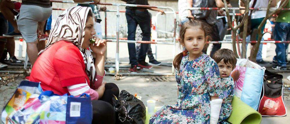 Flüchtlinge in Berlin