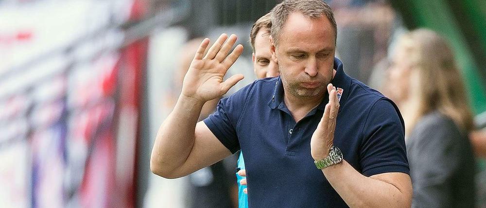 Norbert Düwel nach dem Fehlstart: "Wir müssen jetzt Dinge verändern." 