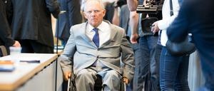 Bundesfinanzminister Wolfgang Schäuble (CDU).