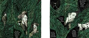 Undurchdringliches Dickicht: Eine Doppelseite aus dem besprochenen Buch.