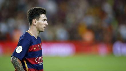 Lionel Messi ist enttäuscht, nachdem er mit dem FC Barcelona den spanischen Supercup verpasst hat.