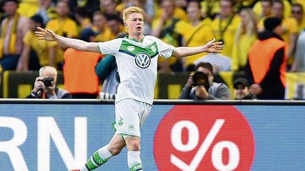 Kann ein VW-Werksverein wie der VfL Wolfsburg, hier mit Kevin de Bruyne, die Fans außerhalb der Region begeistern? 