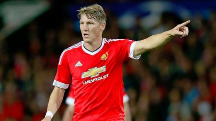 Geht's da in die Gruppenphase? Bastian Schweinsteiger kam bei Manchester United in der zweiten Halbzeit ins Spiel.
