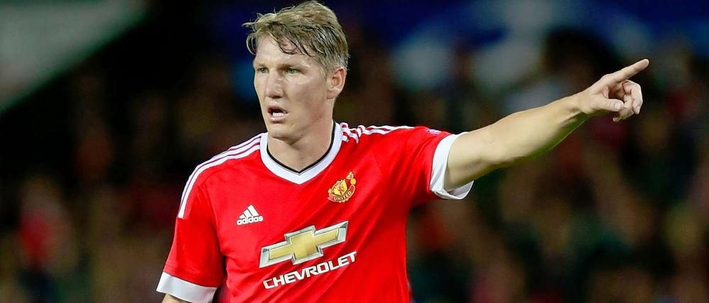 Geht's da in die Gruppenphase? Bastian Schweinsteiger kam bei Manchester United in der zweiten Halbzeit ins Spiel.