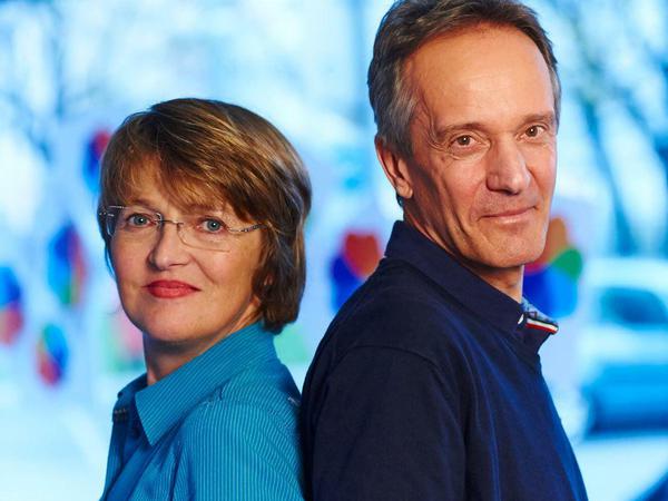 Christine Tschütscher und Robert Moser.