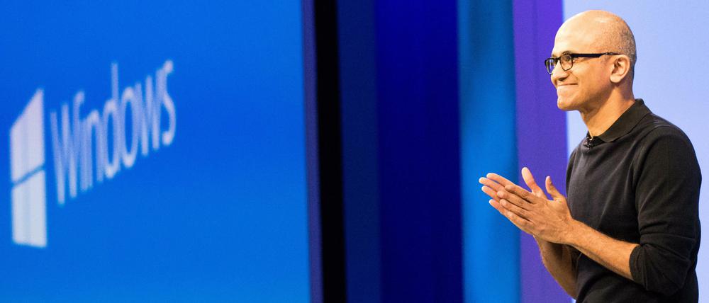 Die Kunden sollen Windows 10 lieben, wünscht sich Microsoft-Chef Satya Nadella. Das übergroße Interesse an ihren Daten hat er damit sicherlich nicht gemeint.
