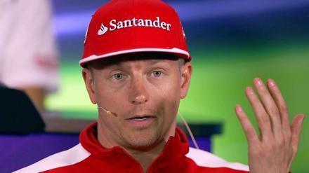 Bleibt Ferrari treu: Kimi Räikkönen.