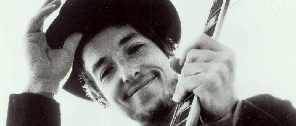 Bob Dylan auf dem Cover von „Nashville Skyline“.
