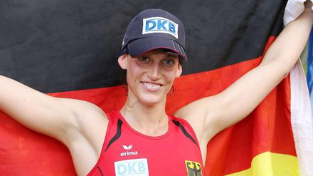 Lena Schöneborn bei der WM Anfang Juli in Berlin.