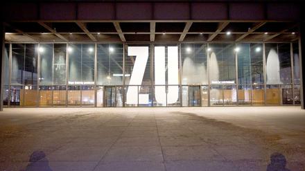 Die neue Nationalgalerie ist geschlossen