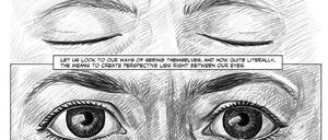 Neuer Blick: Eine Seite aus "Unflattening".