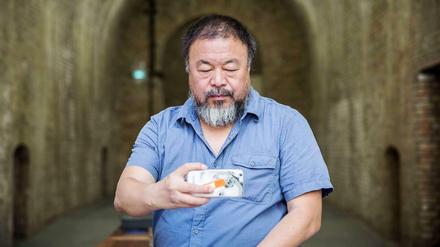 Ai Weiwei in seinem Atelier in Prenzlauer Berg.
