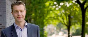 Stefan Evers mit dem neuen Ehrenamtspreis „Die Lilie”.