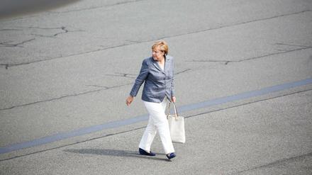 Bundeskanzlerin Angela Merkel fand keine großen Worte zu Griechenland. So wie zuvor. Und wie eigentlich immer.