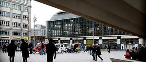 Der Alexanderplatz in Berlin-Mitte