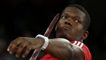 Keshorn Walcott kommt aus dem Land der Sprinter, Trinidad and Tobago, und zählt zu den Favoriten im Speerwerfen.