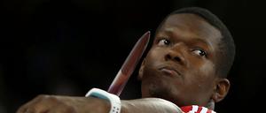 Keshorn Walcott kommt aus dem Land der Sprinter, Trinidad and Tobago, und zählt zu den Favoriten im Speerwerfen.