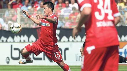 Gesetzter Herr. Bobby Wood ist einer der wenigen Spieler beim 1. FC Union, die sich ihres Stammplatzes sicher sein können. 