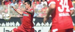 Gesetzter Herr. Bobby Wood ist einer der wenigen Spieler beim 1. FC Union, die sich ihres Stammplatzes sicher sein können. 