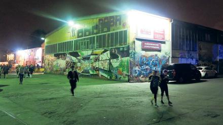 Düstere Meile? Das RAW-Gelände ist seit zehn Jahren eine der bekanntesten Ausgeh-Zonen der Stadt. Nach etlichen Überfällen gilt das Areal bei einigen inzwischen als Notstandsgebiet.