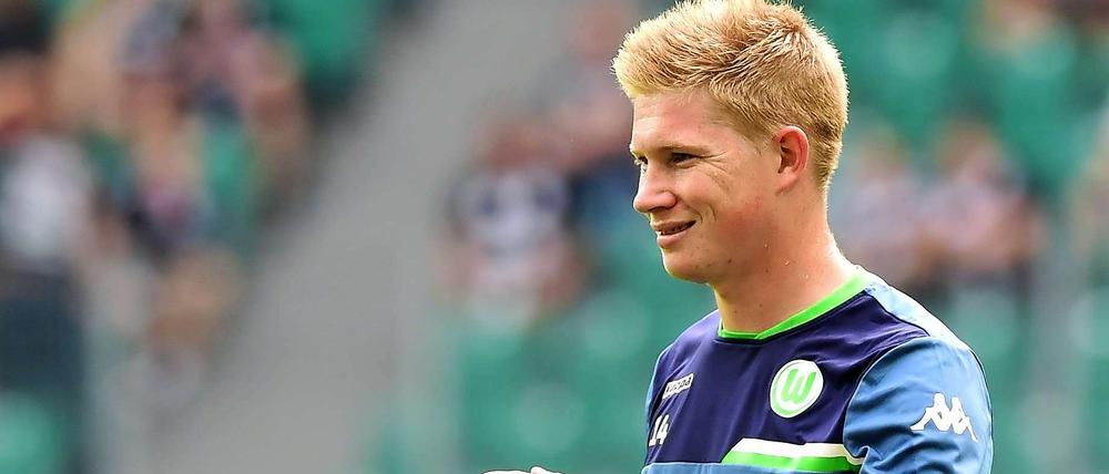Zeit zu gehen. Kevin de Bruyne spielt künftig wieder in England.