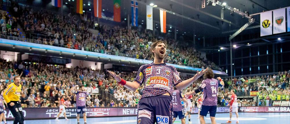 Letzte Saison gewannen Fabian Wiede und die Füchse den EHF-Cup. Und diese Spielzeit?