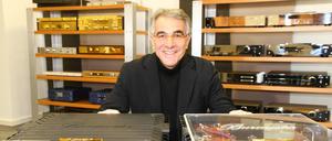 Dieter Burmester in Berlin-Schöneberg. Das Foto wurde 2011 vom Tagesspiegel-Fotografen Thilo Rückeis geschossen. 