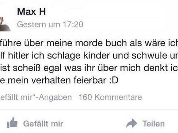 Max H. und Sara K. sind nach Angaben von "Enough is Enough" befreundet.