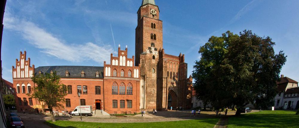 Der Dom "Sankt Peter und Paul" in der Stadt Brandenburg an der Havel.