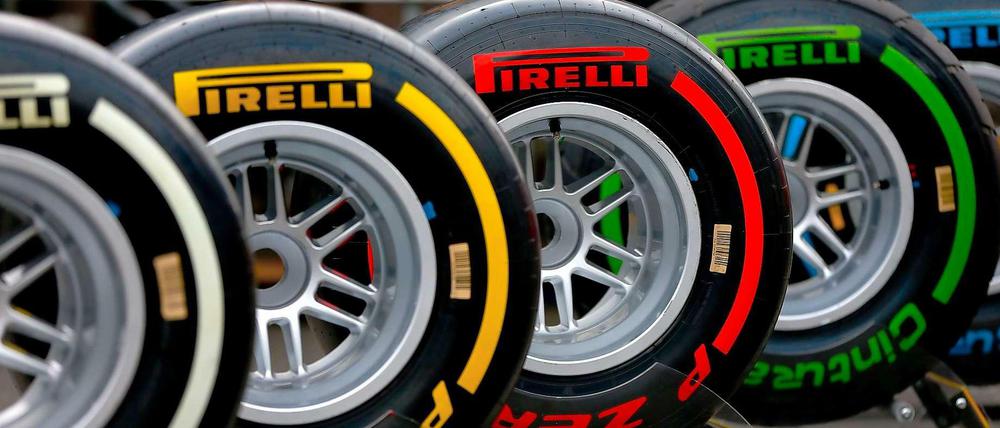 Pirelli stellt die Reifen für die Formel-1-Teams.