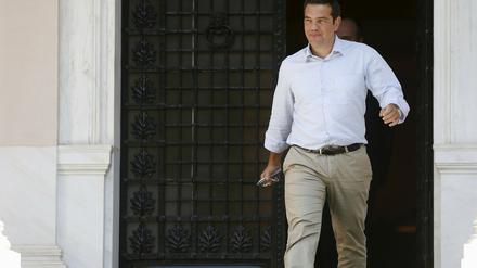 Alexis Tsipras könnte am Donnerstagabend zurücktreten.