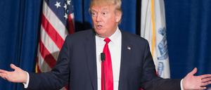 Der republikanische US-Präsidentschaftsbewerber Donald Trump will scharf gegen illegale Einwanderer vorgehen.