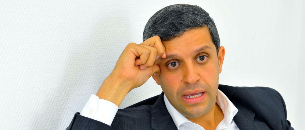 Raed Saleh, 38, geboren im Westjordanland, ist im Westen Berlins aufgewachsen. Seit 2011 ist er SPD-Fraktionschef.