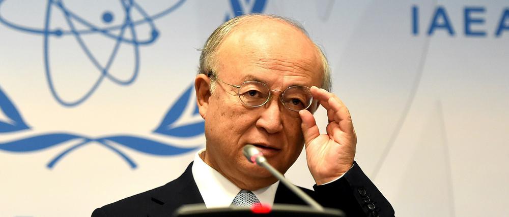 Die Internationale Atomenergiebehörde (IAEO) unter Führung von Direktor Yukiya Amano unterzeichnete am Donnerstag einen Vertrag. 