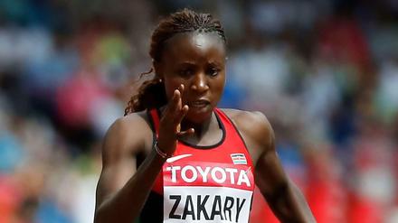 Joyce Zakary ist die kenianische Rekordhalterin über 400 Meter.