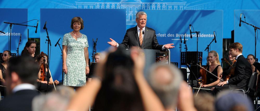 Mehr als eine Million Euro an Sponsorenbeiträgen kamen für das Bürgerfest des Bundespräsidenten zusammen.