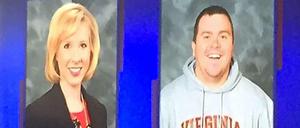 Alison Parker und Kameramann Adam Ward wurden am Mittwoch während einer Live-Übertragung erschossen. 