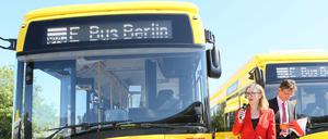 Elektrobusse sollen Berlin sauberer machen. 