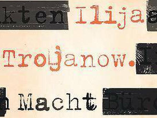 Buchcover von Ilja Trojanows "Macht und Widerstand".