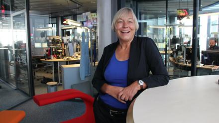 Von Anfang an dabei: Annette Nolting ist seit fünf Jahren Redaktionsleiterin des Inforadio vom RBB. Zuvor hatte sie 15 Jahre lang die Morgensendungen moderiert. 