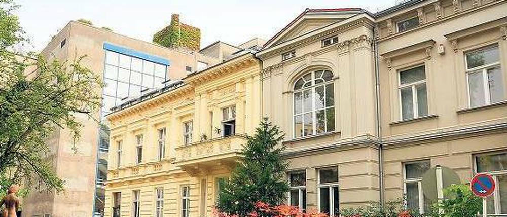 Traulicher Fleck. Der Begaswinkel bestand aus zehn Villen und war nach dem Maler Adalbert Begas benannt. 