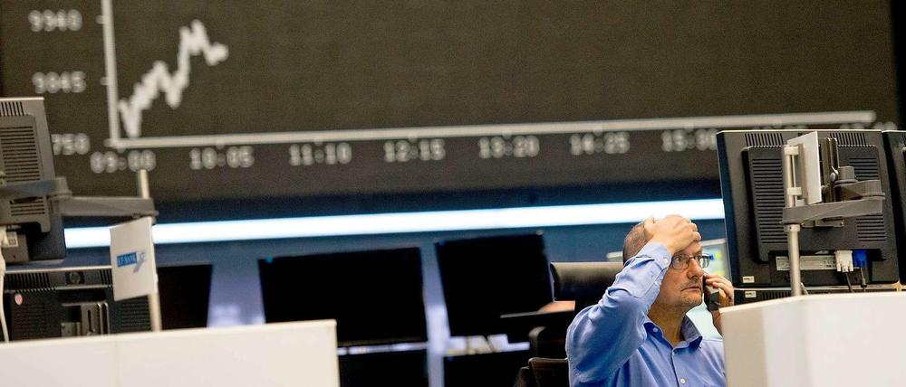 Haben mehr Angst vor China als nötig: Die deutschen Börsianer.
