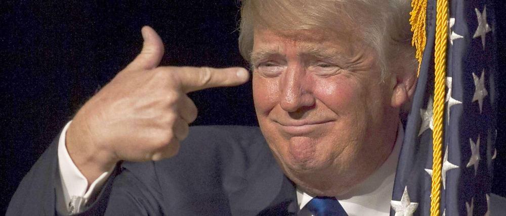 Die größte Kanone von allen: Donald Trumps Erfolg steht für eine Sehnsucht nach einfachen Botschaften, meint unsere Kolumnistin.