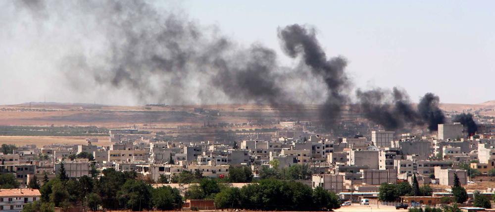 In vielen Städten Syriens wird weiter heftig gekämpft.